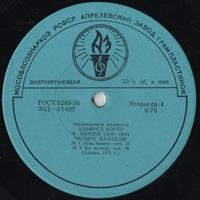 Aprelevka Plant : Cortot - Chopin Ballades